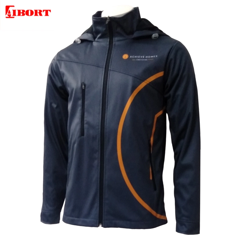 Aibort 2020 Waterproof Sublimation Custom Team Sublimated Winter Soft Shell Sport Teamwear Softshell Jacket