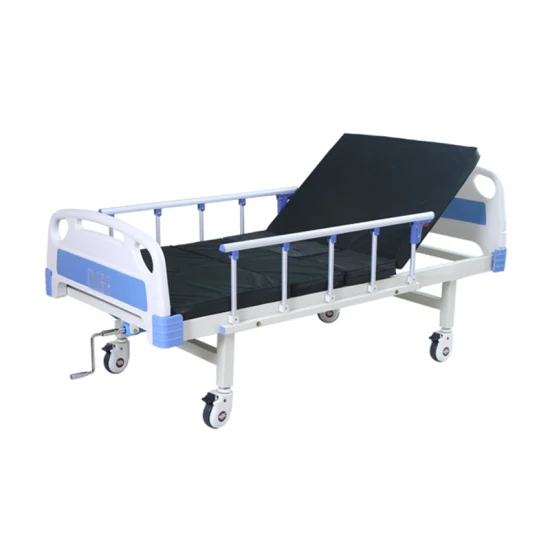 Matelas de lit médical manuel, lit d'hôpital ferme pour la maison